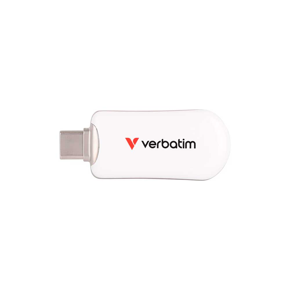 30230 VERBATIM                                                     | PENDRIVE VERBATIM 256GB PLECTRA USB-C FLASH DRIVE – BLANCO                                                                                                                                                                                                
