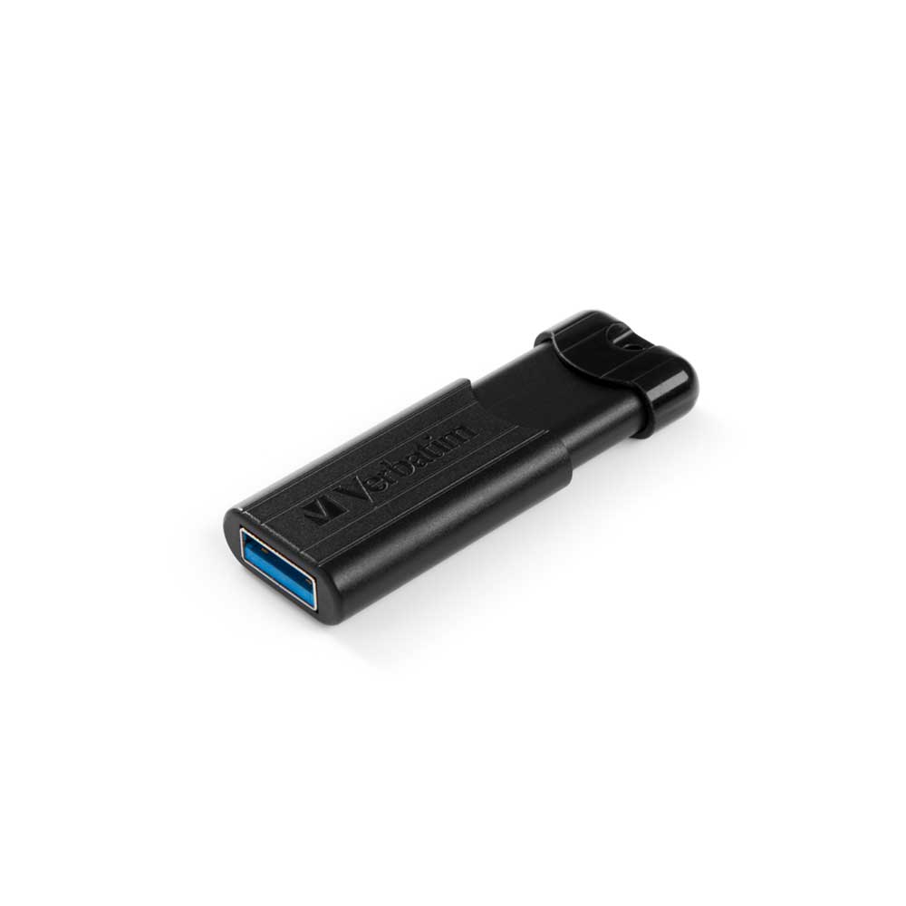 49320 VERBATIM                                                     | PENDRIVE VERBATIM 256GB PINSTRIPE USB 3.0 FLASH DRIVE NEGRO                                                                                                                                                                                               