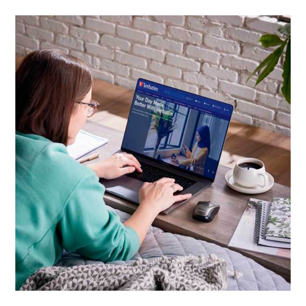 70759 VERBATIM                                                     | MOUSE VERBATIM MULTI-TRAC INALÁMBRICO SILENCIOSO USB-C                                                                                                                                                                                                    