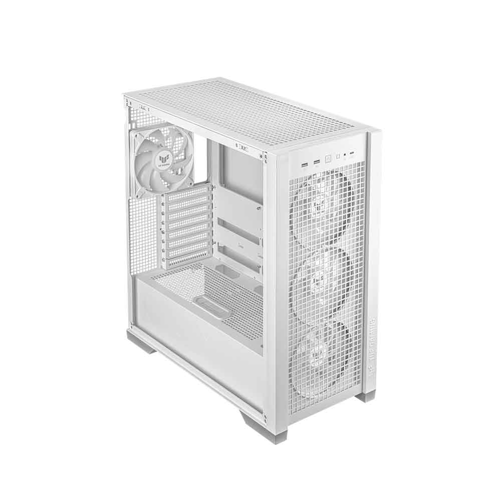 90DC00I3-B18000 ASUS                                                         | GABINETE ASUS TUF GAMING GT302 ARGB WHITE                                                                                                                                                                                                                 