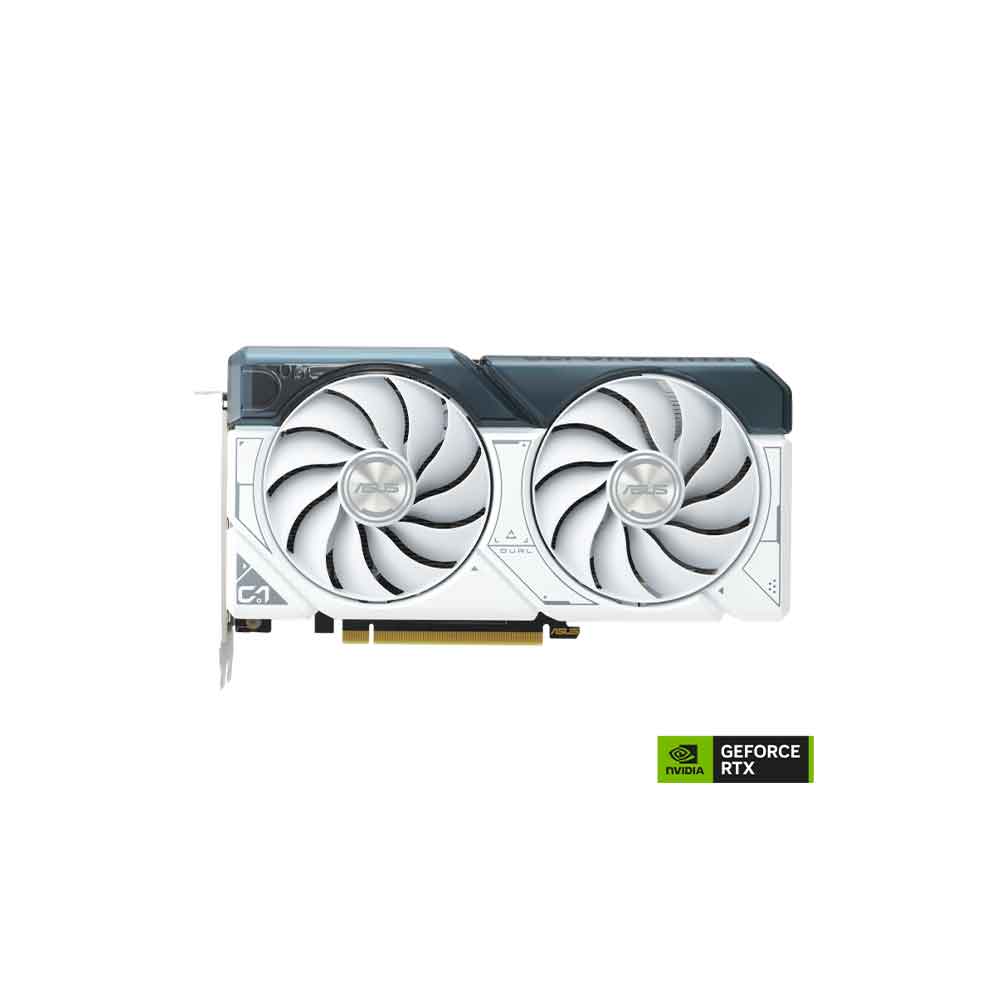 90YV0J42-M0AA00 ASUS                                                         | PLACA DE VIDEO ASUS DUAL-RTX4060TI-O8G-WHITE                                                                                                                                                                                                              