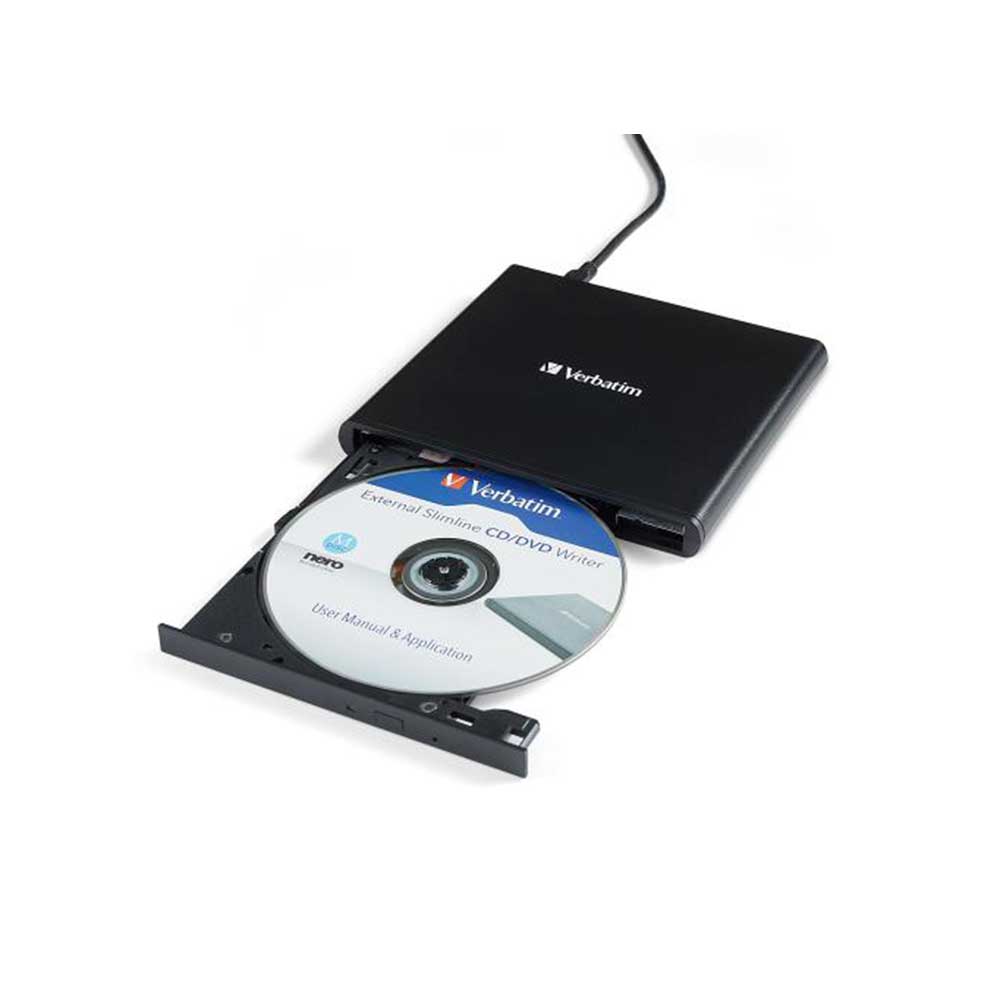 98938 VERBATIM                                                     | GRABADORA EXTERNA VERBATIM DE CD/DVD SLIMLINE                                                                                                                                                                                                             