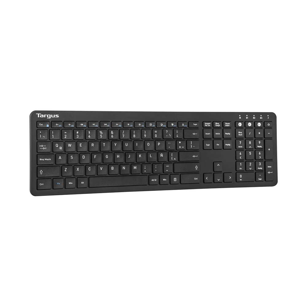 AKB864ES TARGUS                                                       | TECLADO TARGUS ANTIMICROBIANO BLUETOOTH NEGRO                                                                                                                                                                                                             