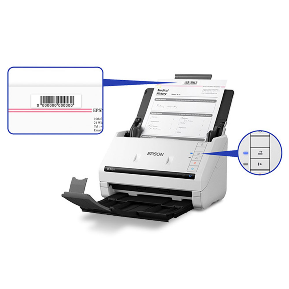 B11B261202 EPSON                                                        | ESCANER EPSON WORKFORCE DS-530II ADF DUPLEX                                                                                                                                                                                                               