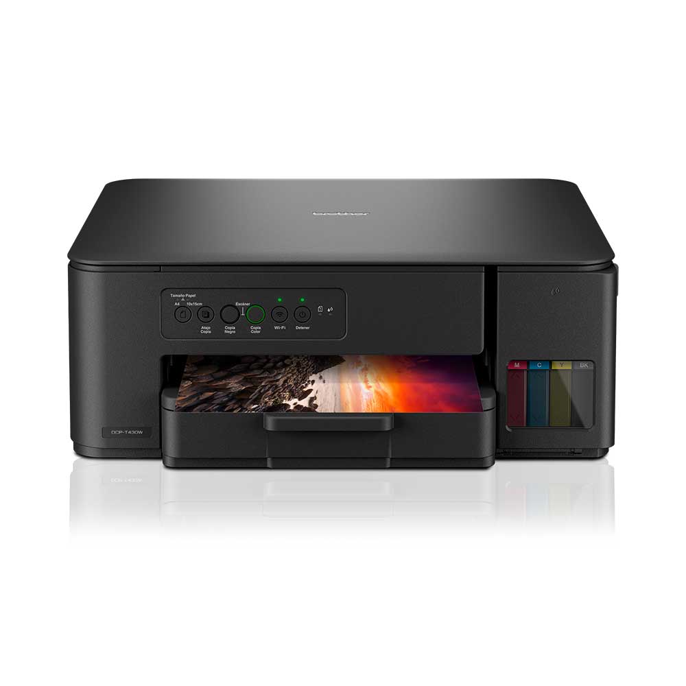 DCPT430W BROTHER                                                      | IMPRESORA MULTIFUNCION BROTHER DCP-430W INKTANK USB WIFI (REEMPLAZO DCPT420W)                                                                                                                                                                             