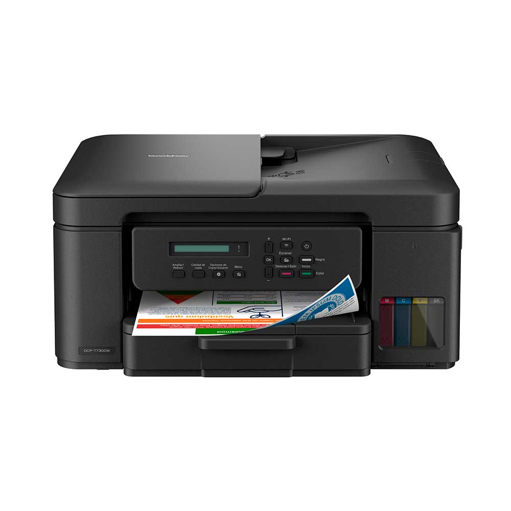 DCPT730DW BROTHER                                                      | IMPRESORA MULTIFUNCION BROTHER DCP-T730DW INKTANK USB WIFI DUPLEX ADF (REEMPLAZO DCP720DW)                                                                                                                                                                