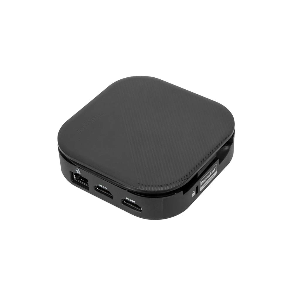 DOCK116GLZ TARGUS                                                       | DOCKING STATION TARGUS USB-C® UNIVERSAL DUAL HD 80W PD                                                                                                                                                                                                    