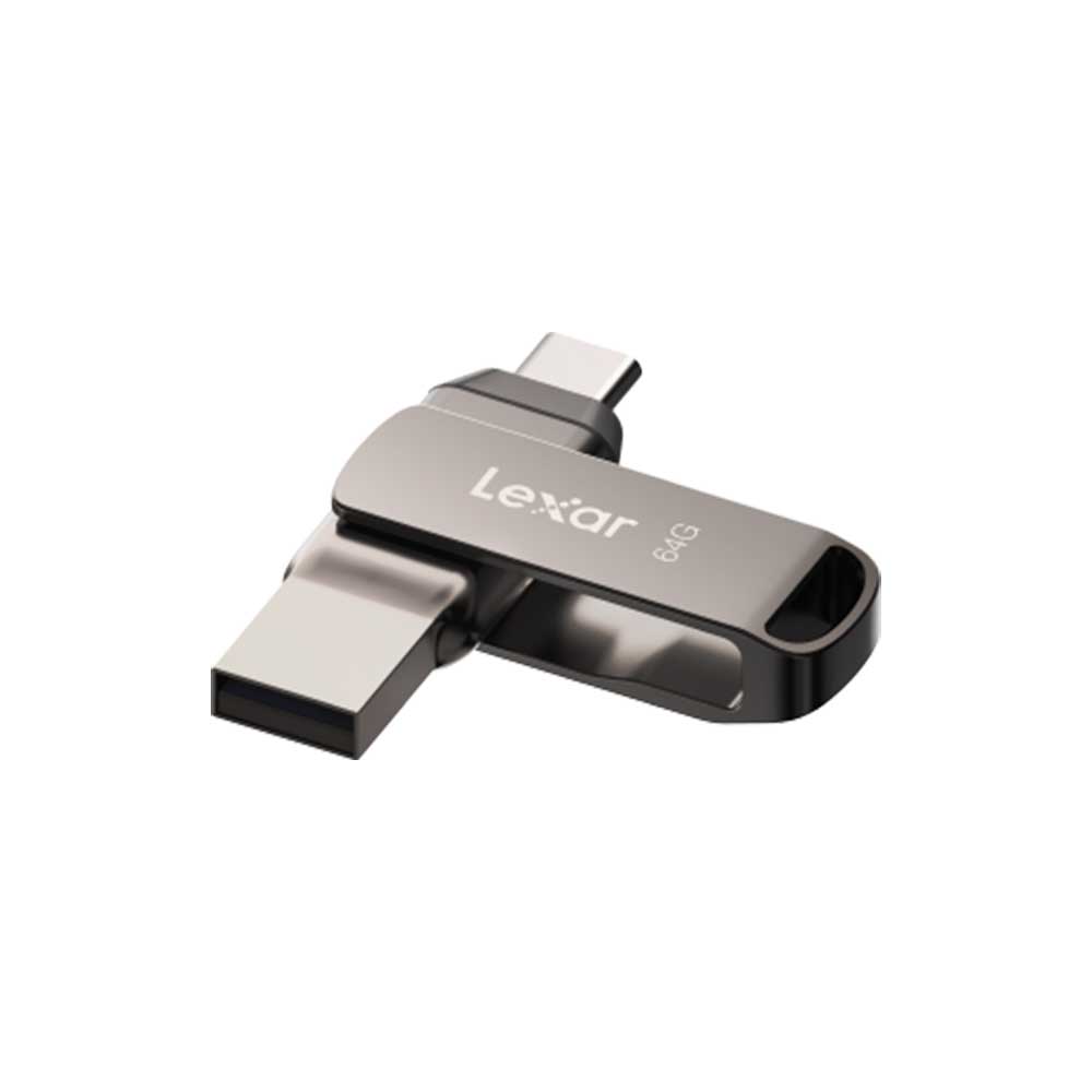 LJDD400064G-BNQNU LEXAR                                                        | PENDRIVE LEXAR JUMPDRIVE D400 BL TITANIUM DUAL DRIVE 3.2 USB A TO TYPE C 64GB                                                                                                                                                                             