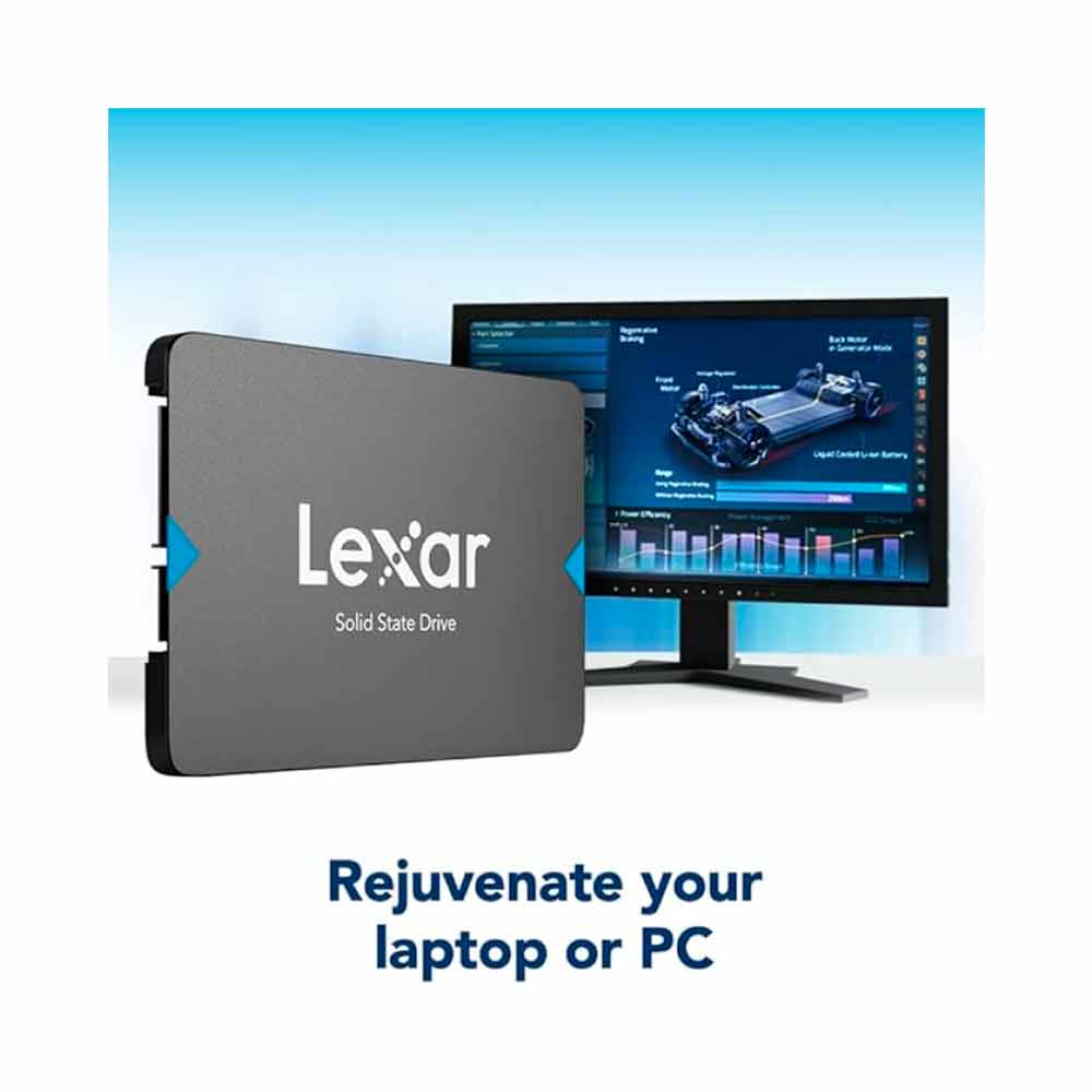 LNQ100X512G-RNNNG LEXAR                                                        | SSD INTERNO LEXAR NQ100 512GB SATA III                                                                                                                                                                                                                    