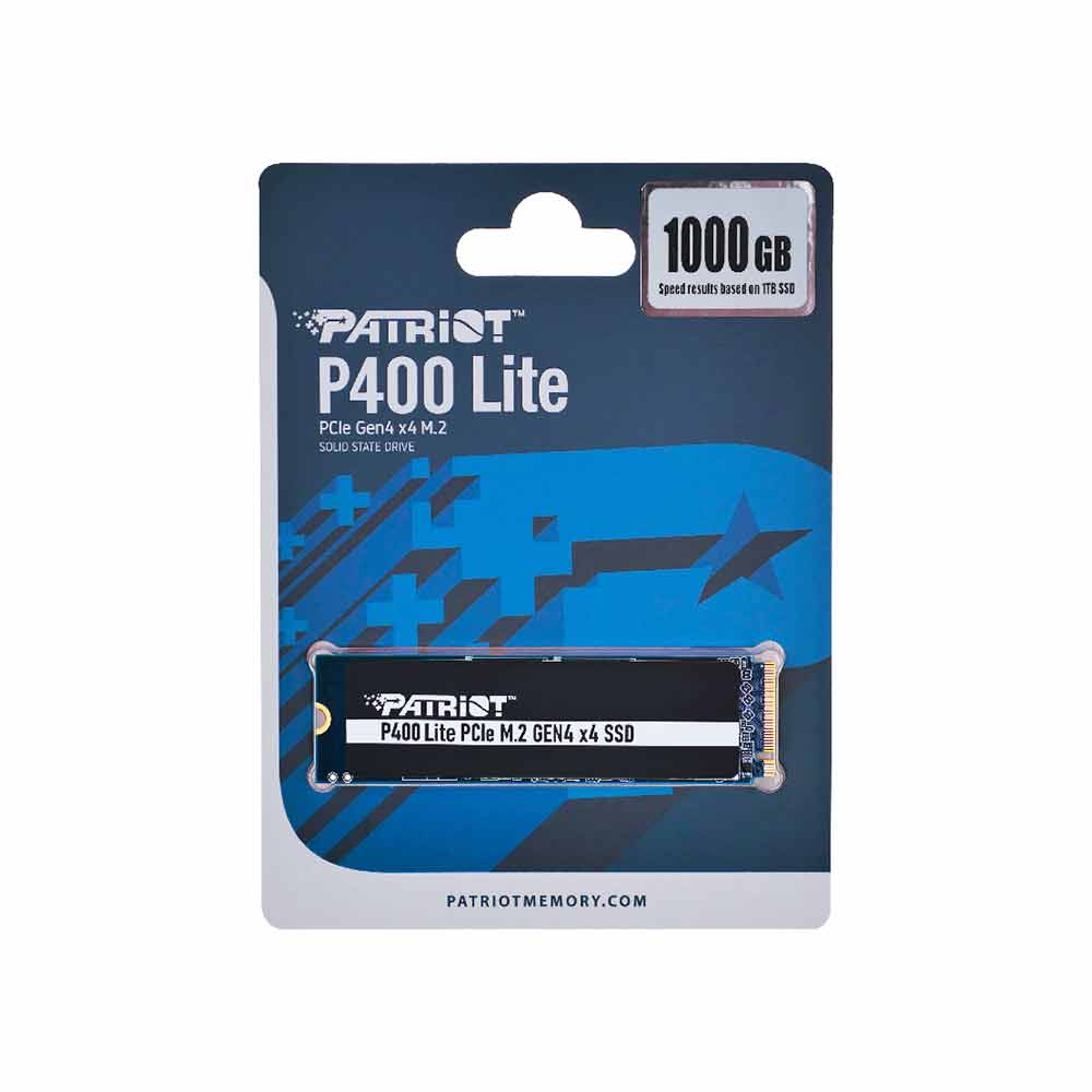 P400LP1KBM28H PATRIOT                                                      | DISCO INTERNO PATRIOT LITE 1TB M.2 2280 PCIE GEN 4X4 SSD                                                                                                                                                                                                  