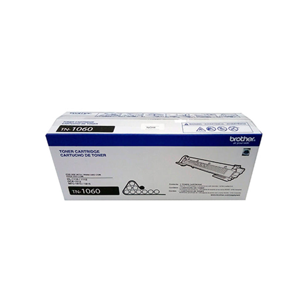 TN1060 BROTHER                                                      | TONER BROTHER TN1060 P/ LASER HL1110 / HL1112 / HL1200 / HL1212 / DCP1512 / DCP1617                                                                                                                                                                       